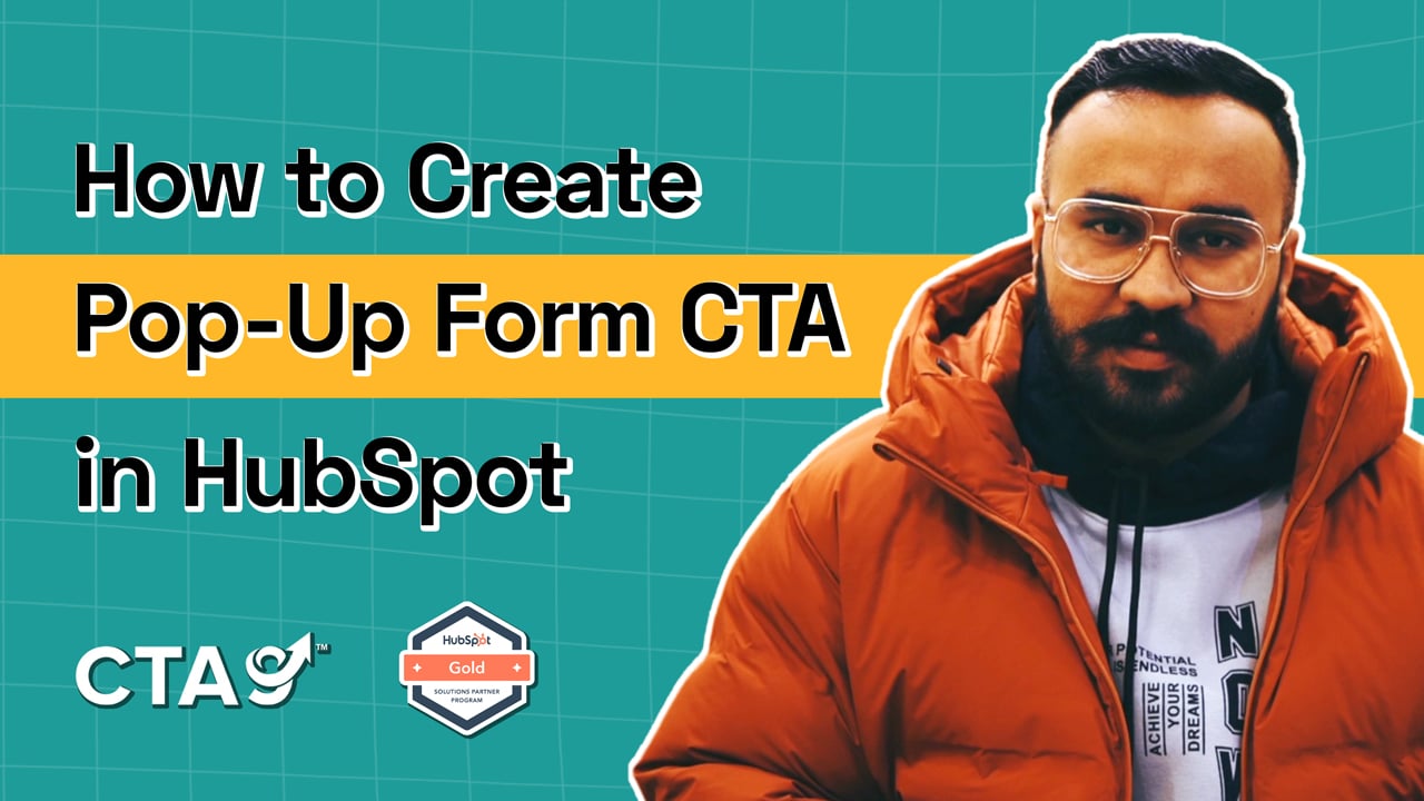 How to Create Pop-Up Form CTA in HubSpot